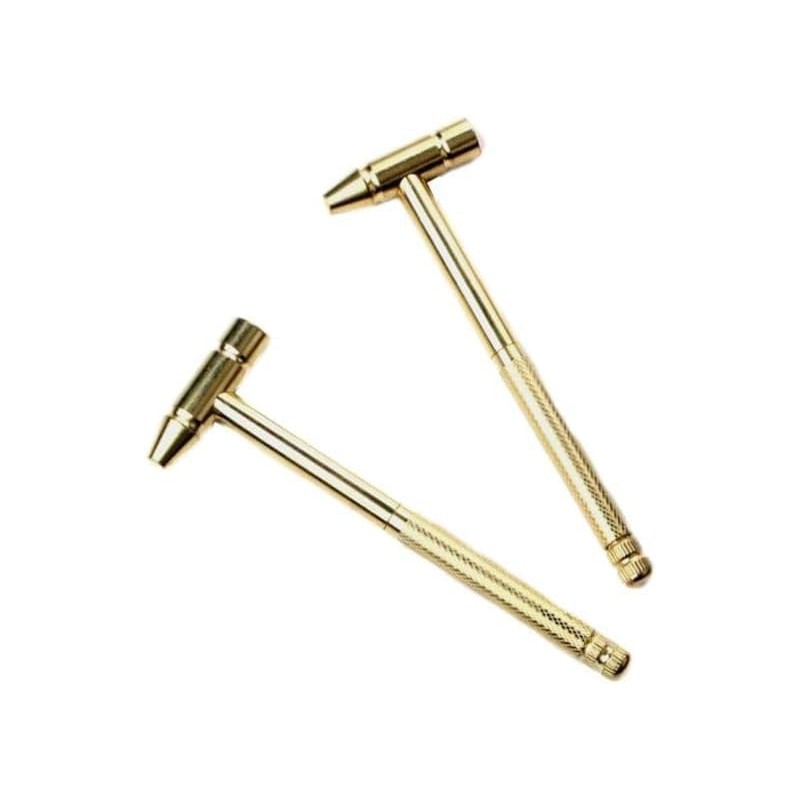 6-in-1 Mini Multi-Tool for Precision Repair, Brass and Steel Hammer