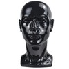 VEELTRAS Male Mannequin Head PVC Professional Head Model Display for
