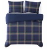TRULY SOFT Bronson Plaid Comforter Set Multiple Polyester 3-Piece Full/Queen