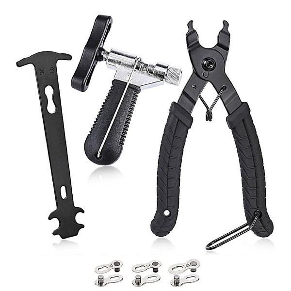 Bike Chain Tool 3 Pieces, Bicycle Chain Breaker Tool, Chain
