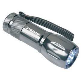 Torcia 9 LED in alluminio ADVENTURE IN240 VELAMP