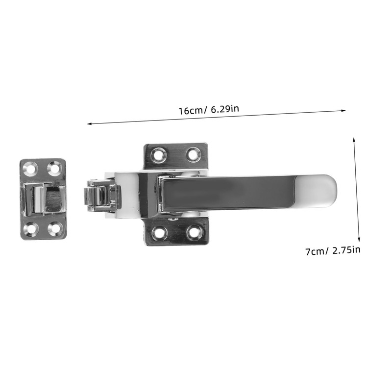 TEHAUX 1 Set Freezer Door Handle Fridge Handle with Fine