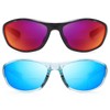 LKEYE Bifocal Reading Sunglasses for Men Women Sports Style Sun