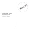 uxcell 20Pcs Crochet Hook Stainless Steel 1.5mm US Size 8
