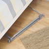 Whitmor Foldable Garment Rack - Rolling Clothes Rack - Adjustable