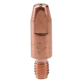 2 shroud & 10 x 1.0mm Round Contact Tips MIG Welding Binzel Style MB15 Torch