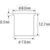 LOBTEX Blind Nut "Nut" (Thin Head, Steel) Eco Pack Plate
