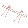 10pcs Book Page Clip Electroplated Stainless Steel Piano Sheet Book