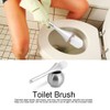 FTVOGUE-Escobilla de Baño con Base Esférica, Kit de Accesorios para