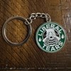 Liberal Tears Keychain - Green Design with White Text -