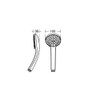 Ideal Standard Idealrain M3 Chrome Shower Head, B9403AA, Idealrain M3