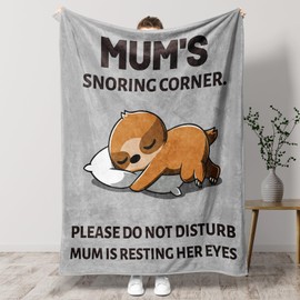 KAAYEE for Mum, Blanket Mum Birthday Gifts, Gift Ideas for Mummy on Her Mothers Day Birthday Christmas Valentines from Daughter Son Presents