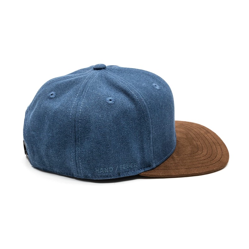 Hand und Feuer Snapback Cap Casual Business One Size, darkblue