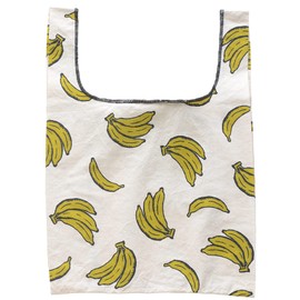 Techno Prime 69105 Packable Marche Bag, Eco Bag, Approx. 11.4 x 11.0 inches (29 x 28 cm), Banana Shape, Yellow
