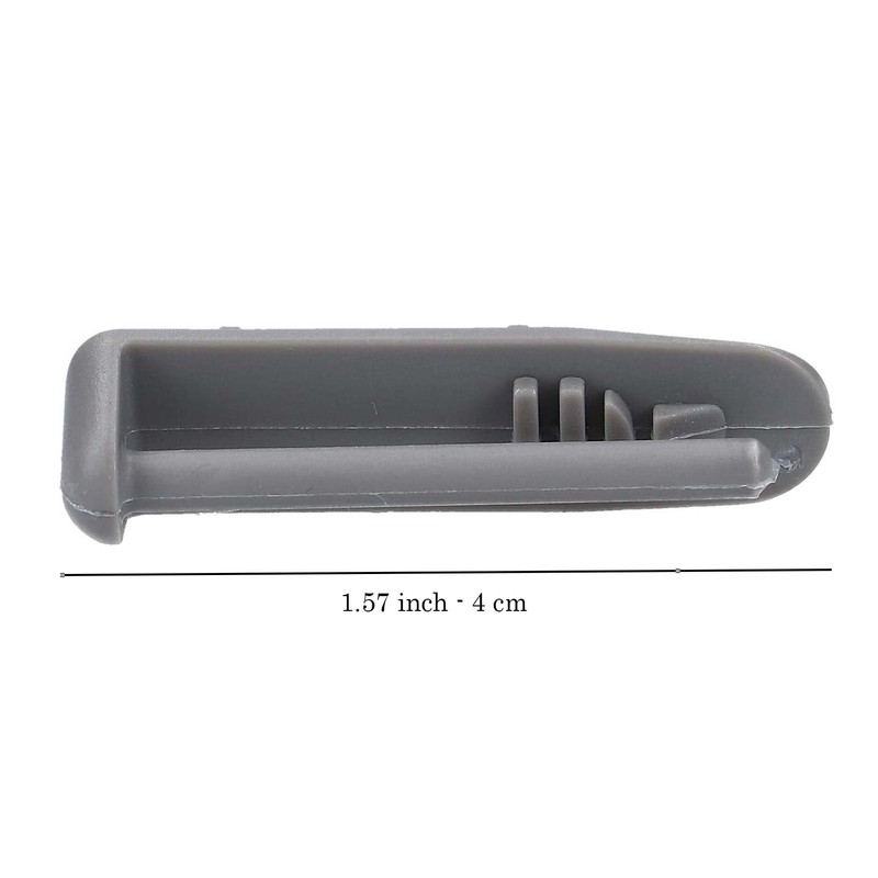 4 Pack Dishwasher Rail Stopper Plastic Pin, 2x Front Rear