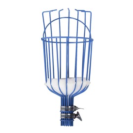 Airshi Fruit Harvesting Tool, Fruit Picker Head Basket Efficient Prevent Rust Multifunctional Use Easy Picking for Mangoes for Oranges (Blue), Airshiutc05n4o6g-12