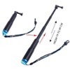 MyArmor Rubberized Aluminum Hand Grip Waterproof Selfie Stick Extendable (7-19