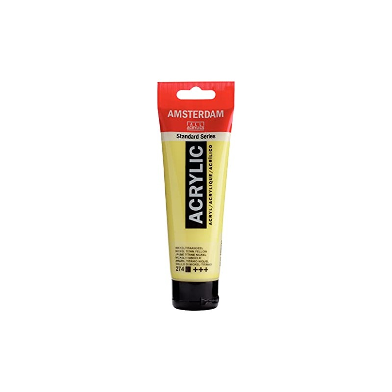 Amsterdam Acrylic 120Ml Nickel Titan Yellow