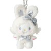 Sanrio 432679 Mascot Charm (Fluffy Snow Rabbit) Wish Me