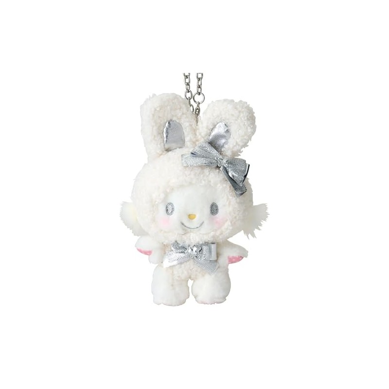Sanrio 432679 Mascot Charm (Fluffy Snow Rabbit) Wish Me
