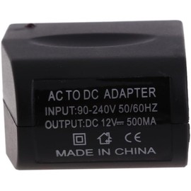 Black AC DC Converter Outlet Power Supply AC 110V - 220V to car DC 12V Replacement Car Supplies can be Used Conversion Adapter, Power Converters, ac to dc Converter