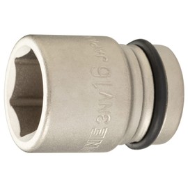 TONE Impact Socket 3NV-16 Insertion Angle 0.3 inch (9.5 mm) (3/8 mm), Double Side Width 0.6 inch (16 mm)