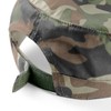 Beechfield Unisex's B033 Camo Army Cap, Green, One Size