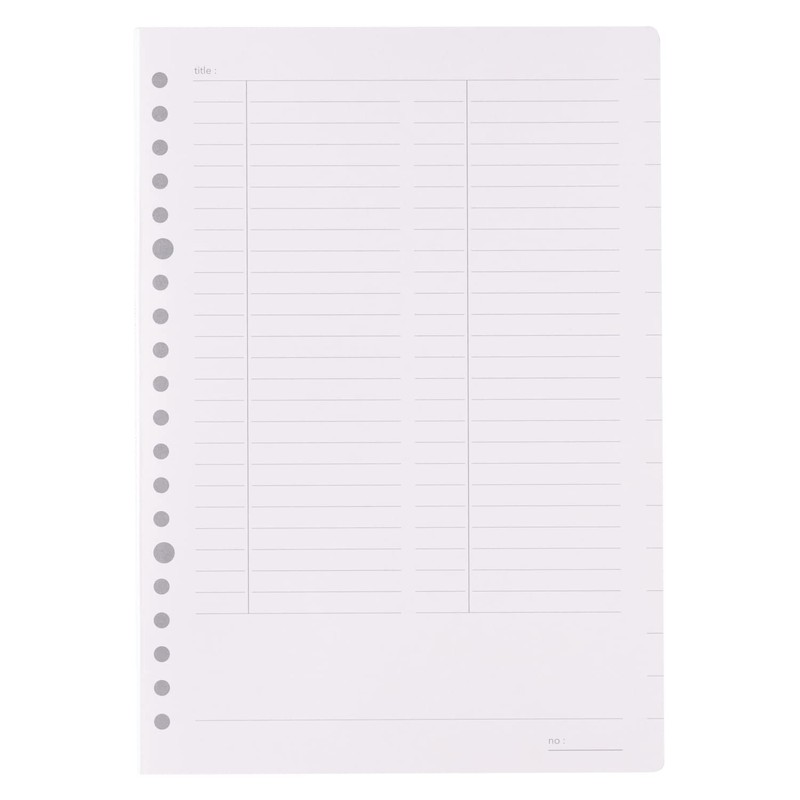 NTK1108 NTK1108 NOLTY Notebook, Kukuru, A5, Planning Log, Japan Management