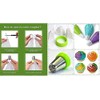Russian Piping Tips Cake Decorating Complete Set, WOWDECOR 24pcs Baking