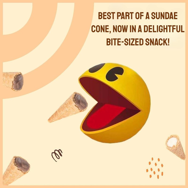 Tiny Bites - Crispy Mini Waffle Cones Treats - Premium