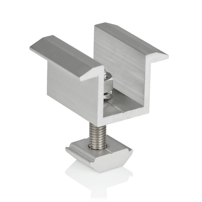 Zelsius Solar Panel Bracket Rail with Centre Clamps, Solar Panel