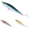 3 Pack Sinking Pencil Popper Hard Fishing Lures or Crankbaits