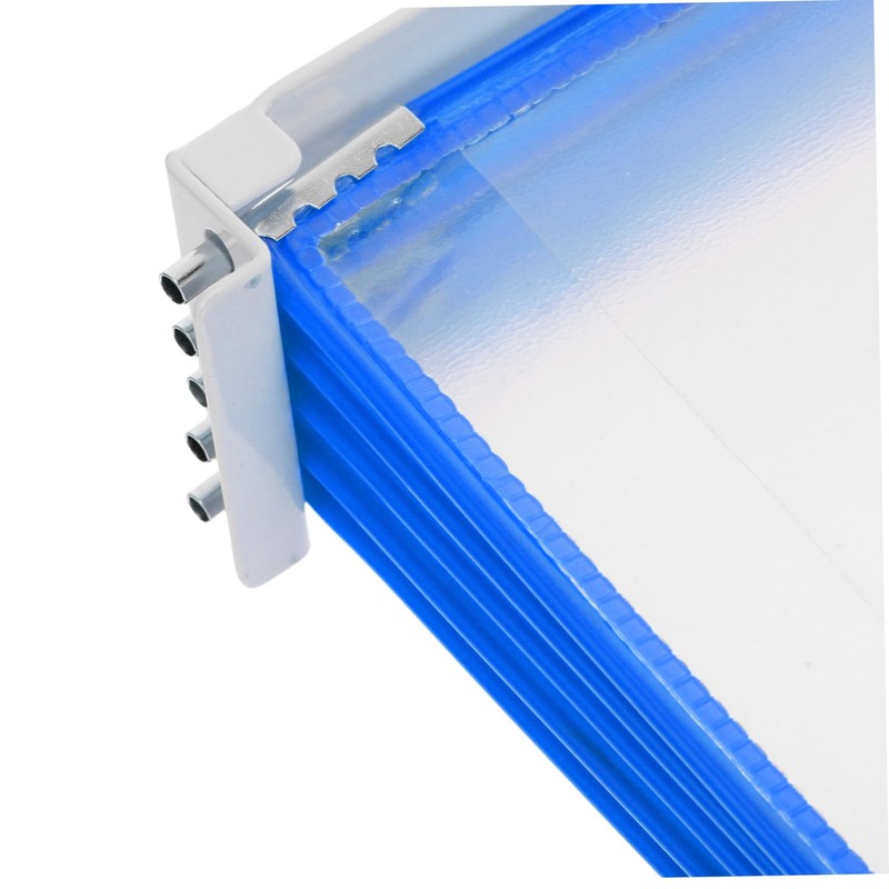 Operitacx Clear Wall File Holder Page Flip Document Display Rack