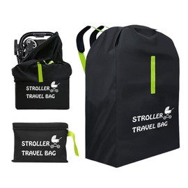 MVPACKEEY Stroller Travel Bag Stroller Bag Large Pushchair Cover Bag Airplane Pram Bag Pram Transport Bag Portable Pram Bag Waterproof Gate Check Bag for Airplane Baby Travel Essentials Gifts