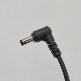 2 Pin 0B Male Lemo-Compatible to Right Angle DC 5525 Coiled Power Cable Suitable for Teradek Bolt, Z CAM, ARRI, RED, SmallHD, Preston, Transvideo, Pyxis, 59”