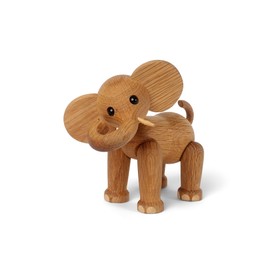 Spring Copenhagen Handmade Wooden Elephant Figurine - Ollie: A Majestic Home Accessory