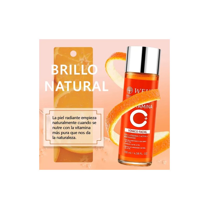 Weud Tónico Vit C Reafirmante Hidratante Aclarante 130ml