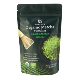 Suwirun Polvo De Matcha Orgánico Suwirun 113 G Sin Azúcar                                                                                             