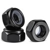 200Pcs M3-0.5 Lock Nuts, Nylon Insert Locknuts 304 Stainless Steel