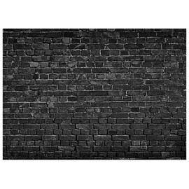 AIIKES 7x5FT Black Brick Wall Photography Backdrop Vintage Theme Stone Brick Design Photography Background Baby Birthday Party Decoration Photo Booth Studio Props 11-501