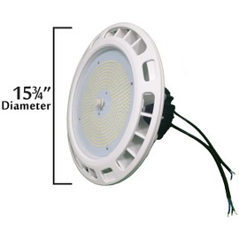 Miracle LED 604344 200W Full Daylight UFO Commercial Daylight Grow Light (2-Pack) + Bonus 2 Blue Spectrum 150W LED Grow Light Bulbs