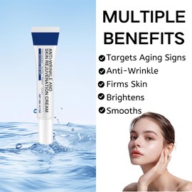 2PCS Anti-Wrinkle Skin Rejuvenating Cream, Anti Wrinkle Face Cream, Repair Face Cream, Face Moisturizer Reduces Signs of Ageing, Anti-Wrinkle, Firms Skin, Improves Fine Lines, Elasticity Boosting
