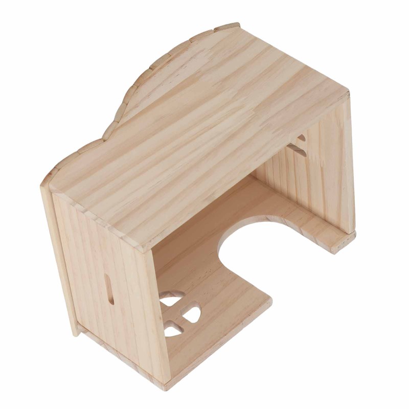 Wooden Hamster House Bite Resistant Large Space Bottomless Small Pet