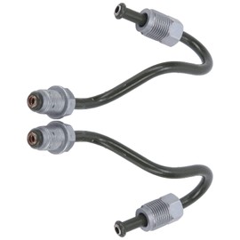 1K0611763E 1K0611763F 1K0611764L 1K0611764M Brake Line, 2PCS Rear Brake Line Left and Right Replacement for Convertible