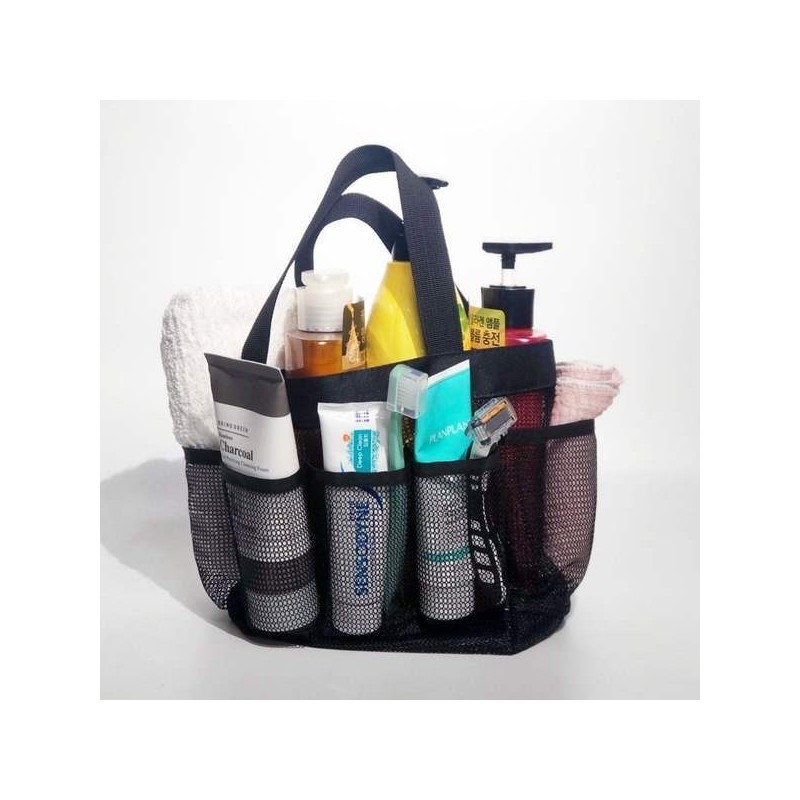 Mesh shower bag, bath bag, gym, indoor swimming pool, mesh,