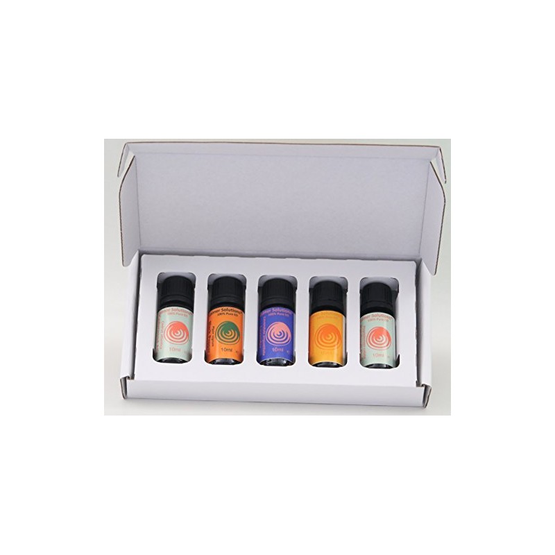 Aromatherapy "Home Starter Kit" 5 10ml Bottles