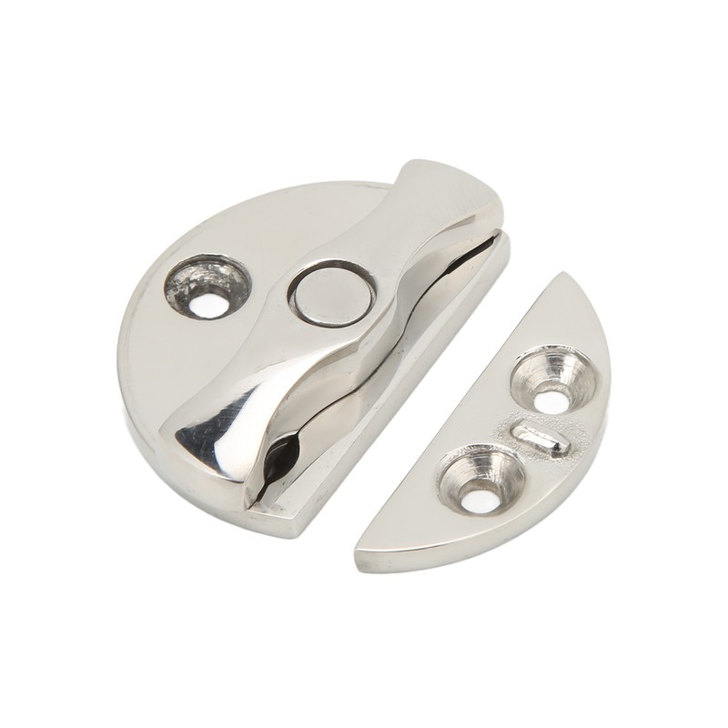 Boat Door Catch Latch Round 45mm 180° Rotation 316 Stainless