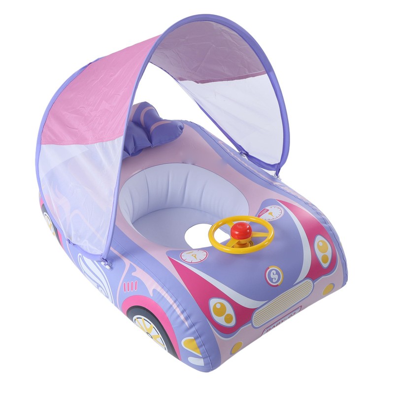 Baby Inflatable Swimming Float Car Shape Ride On Pool Float