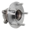 MOTOKU Pair Rear Wheel Hub and Bearing Assembly for Honda