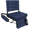 LLEVTIC Stadium Seats with Back Support – Bleacher Chairs with